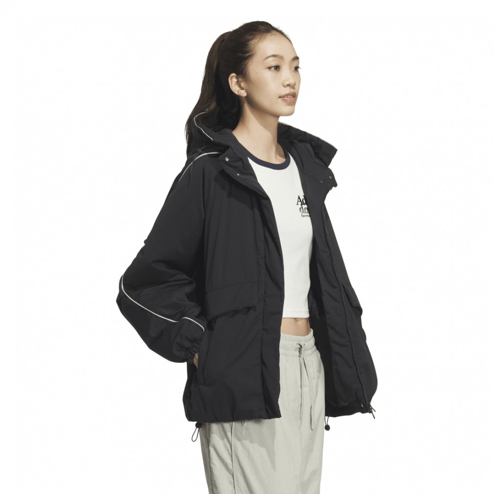 アディダス レディース 中綿ジャケット ビヨンド ザ ストライプス