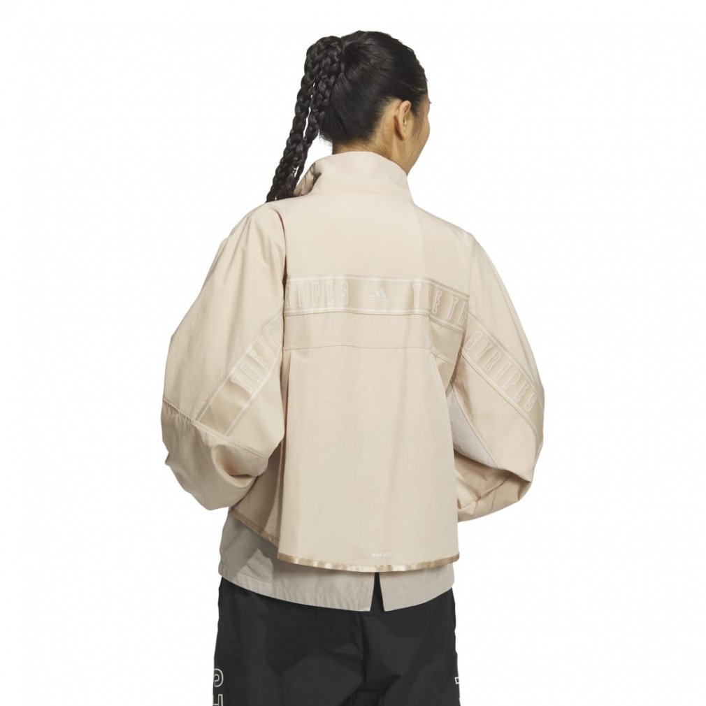 アディダス レディース ウインドフルジップ W WORD ウーブンジャケット