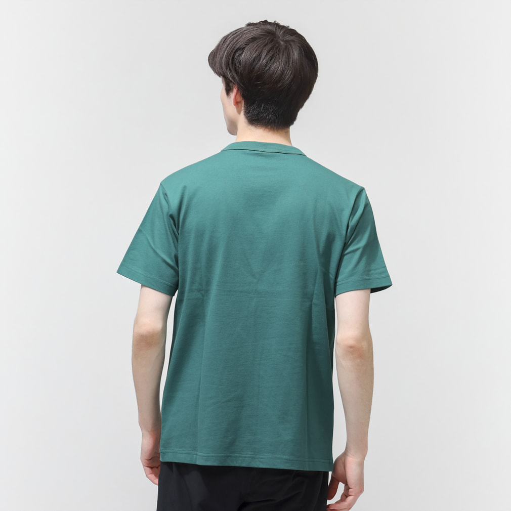 ポルノロゴ Tシャツ 緑 チャンピオン メンズ 半袖 Tシャツ SHORT SLEEVE T-SHIRT C3-X352