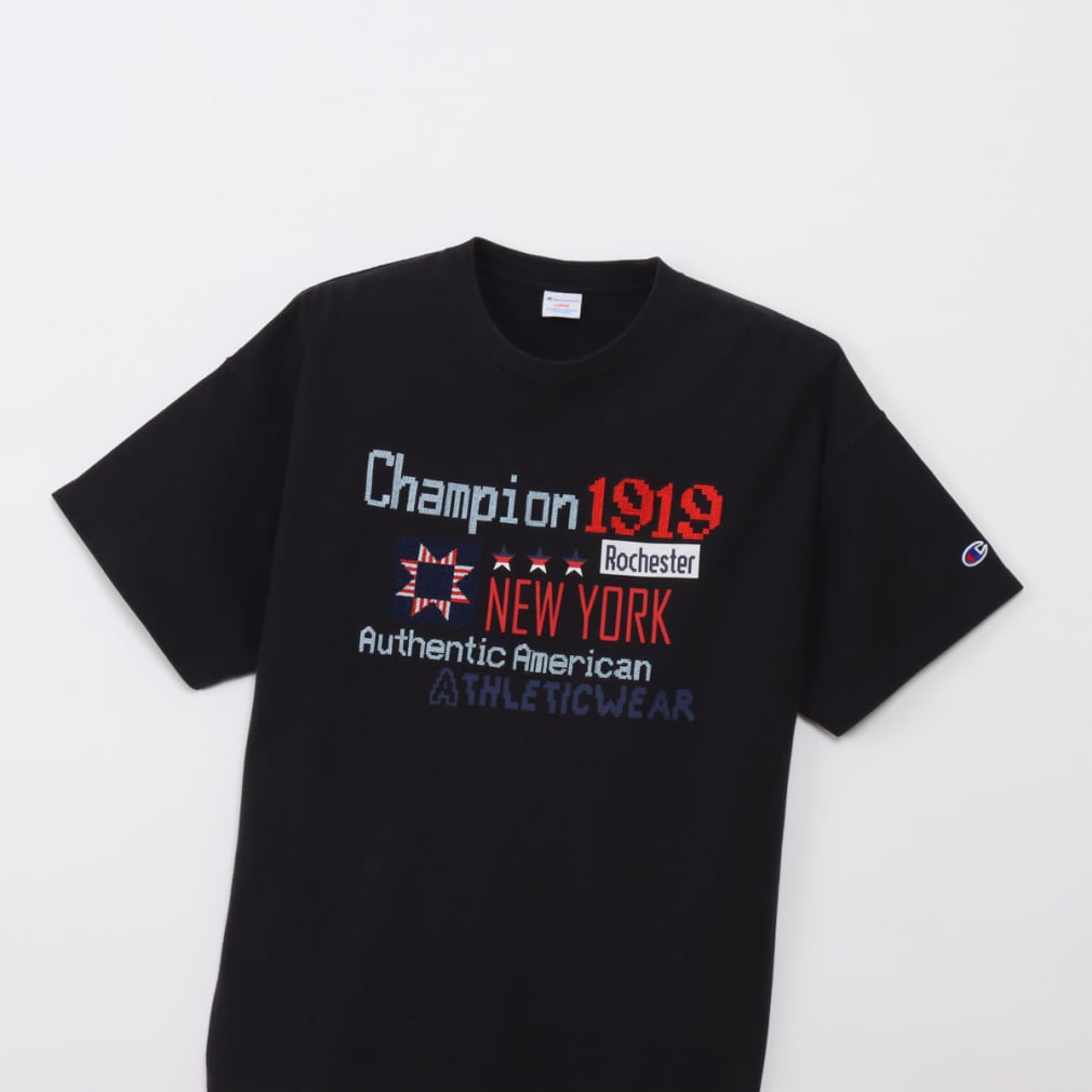チャンピオン メンズ 半袖 Tシャツ SHORT SLEEVE T-SHIRT C3-D313