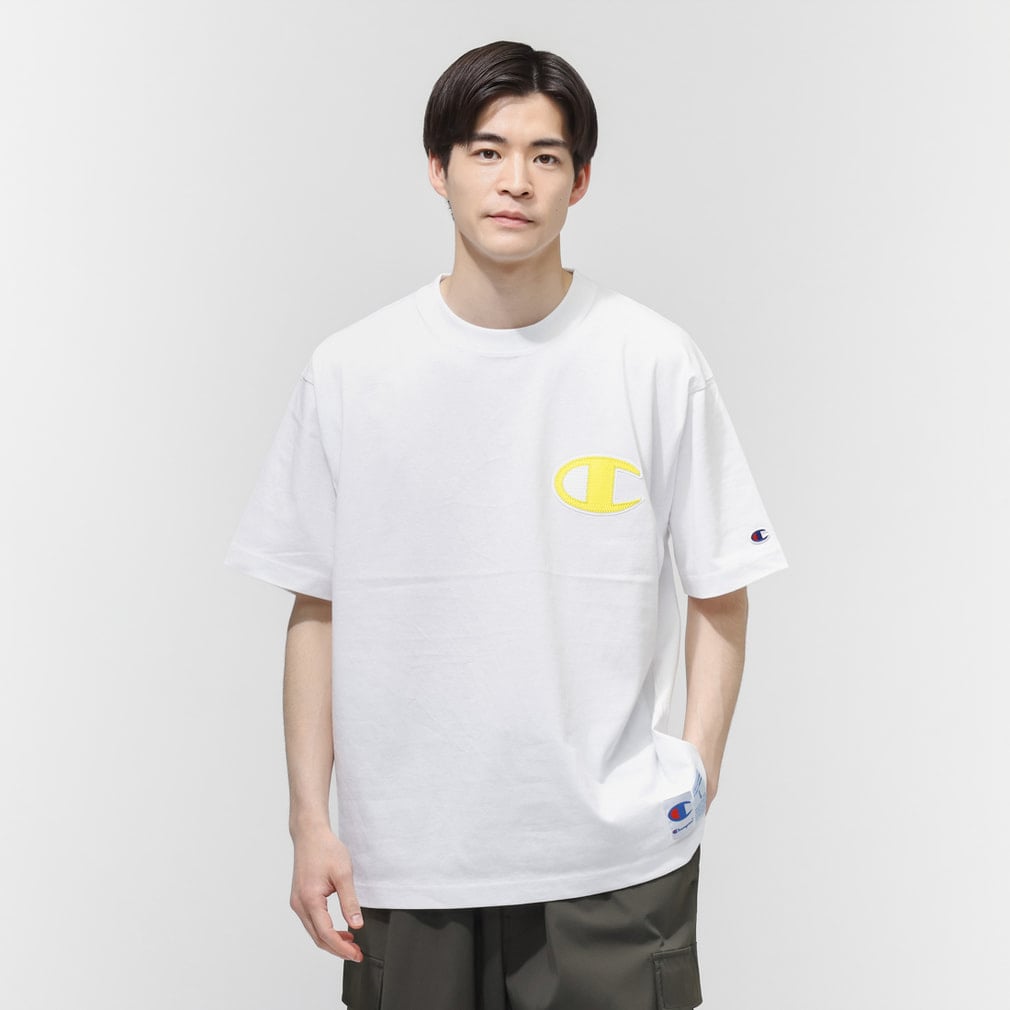 チャンピオン メンズ 半袖 Tシャツ SHORT SLEEVE POCKET T-SHIRT C3