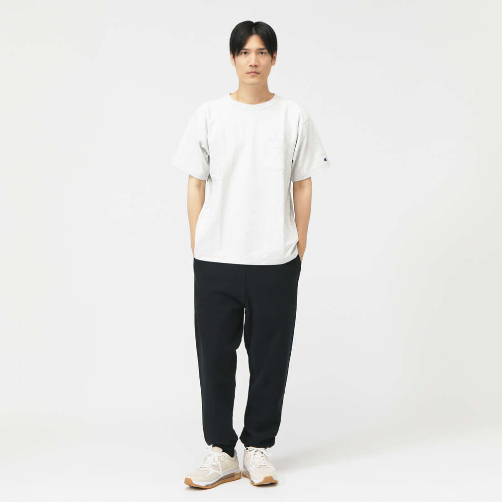 チャンピオン メンズ 半袖 Tシャツ RW SHORT SLEEVE POCKET T-SHIRT C3