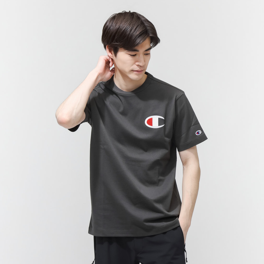 チャンピオン メンズ 半袖 Tシャツ SHORT SLEEVE T-SHIRT C8-D351