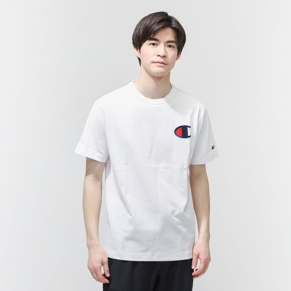チャンピオン メンズ 半袖 Tシャツ SHORT SLEEVE T-SHIRT C8-D351