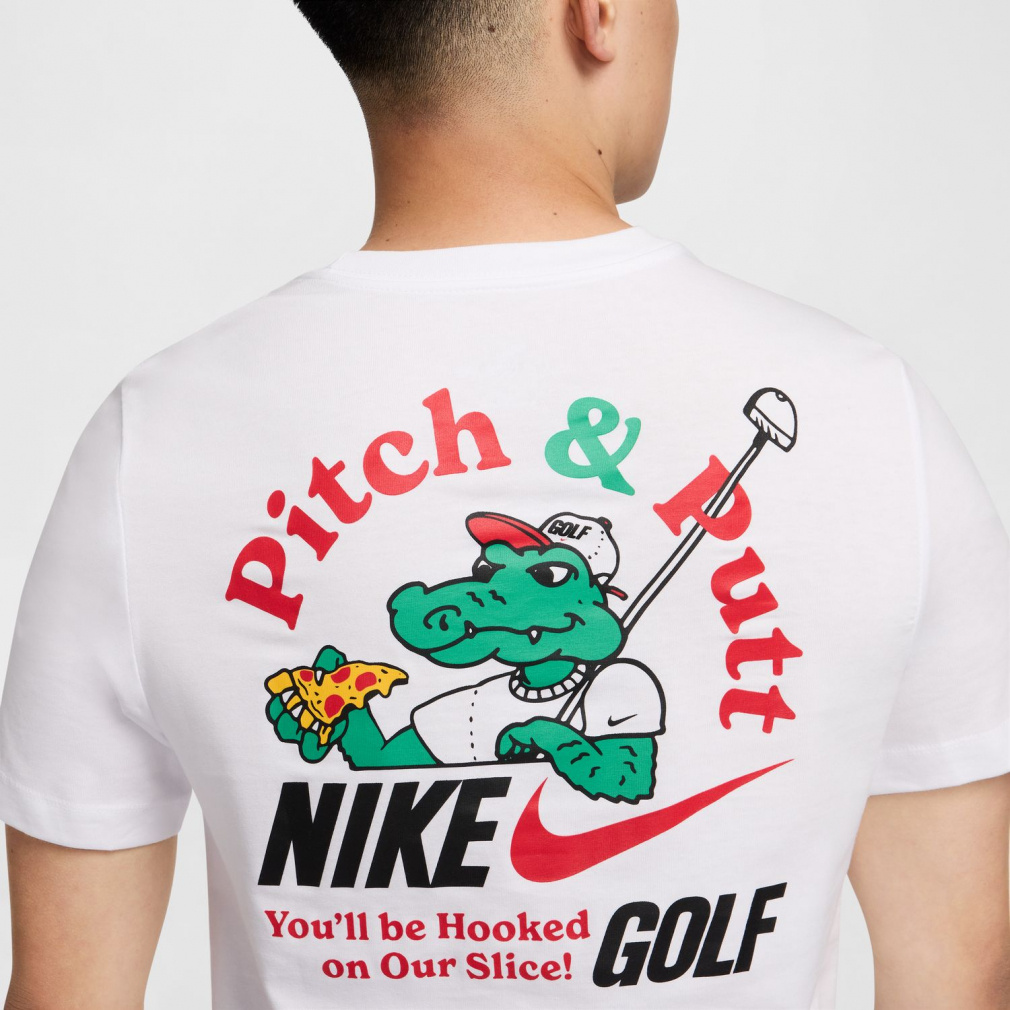 8SM1 NIKE GOLF ゲームシャツ　グリーン　L スポーツ　古着 美品 Nike Golf 半袖シャツ グリーン 春夏 ゴルフ - メルカリ