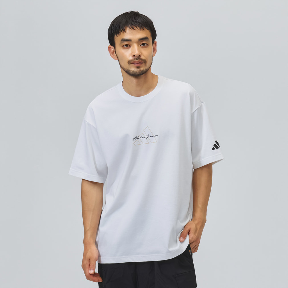 アディダス メンズ 半袖 Tシャツ フォトグラフィック サマー Tシャツ