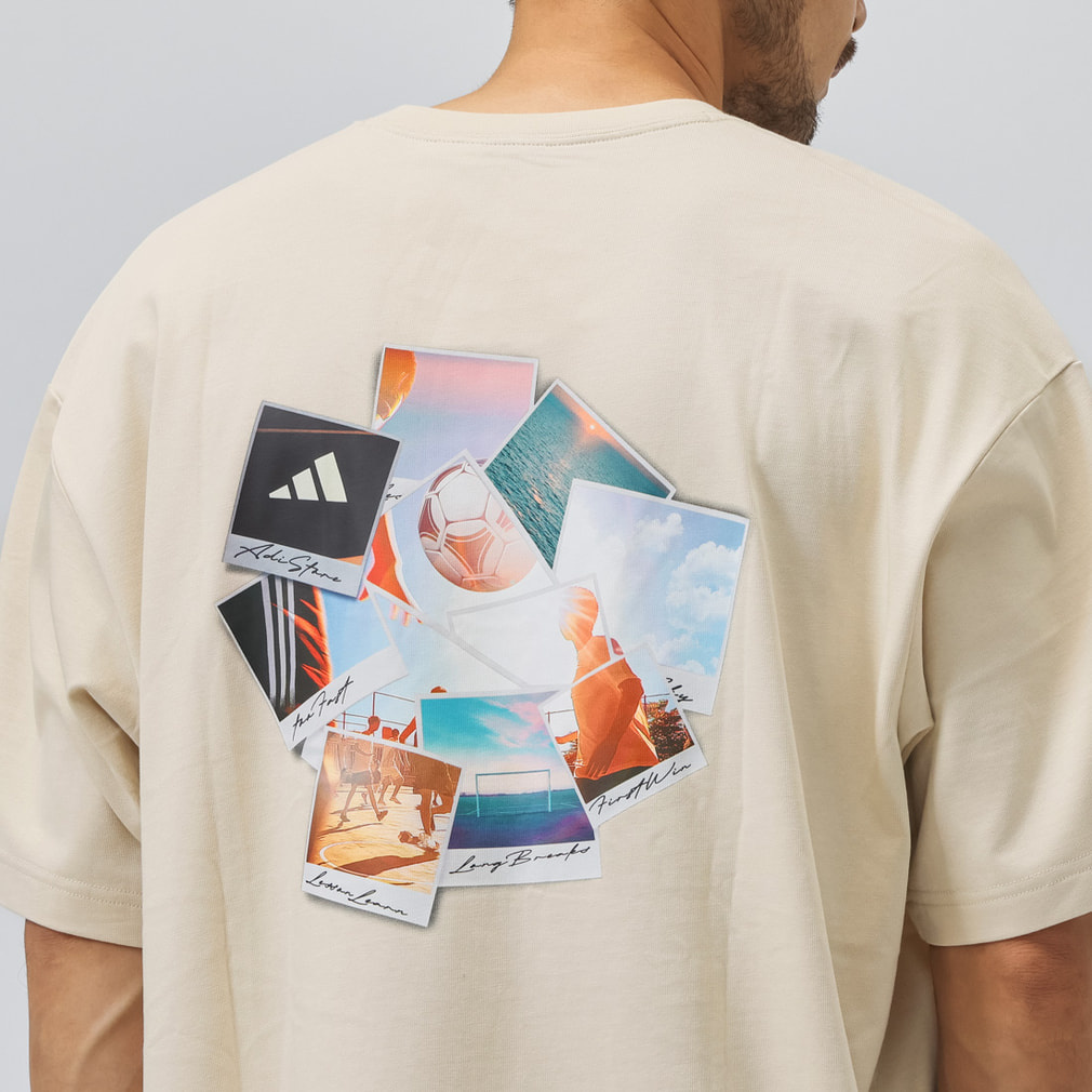 アディダス メンズ 半袖 Tシャツ フォトグラフィック サマー Tシャツ