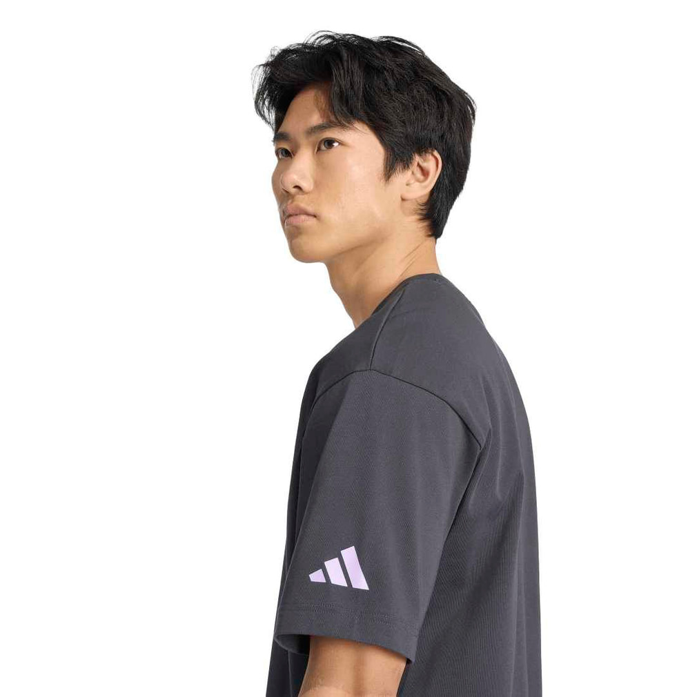 アディダス メンズ 半袖 Tシャツ ドリンク グラフィック サマーTシャツ