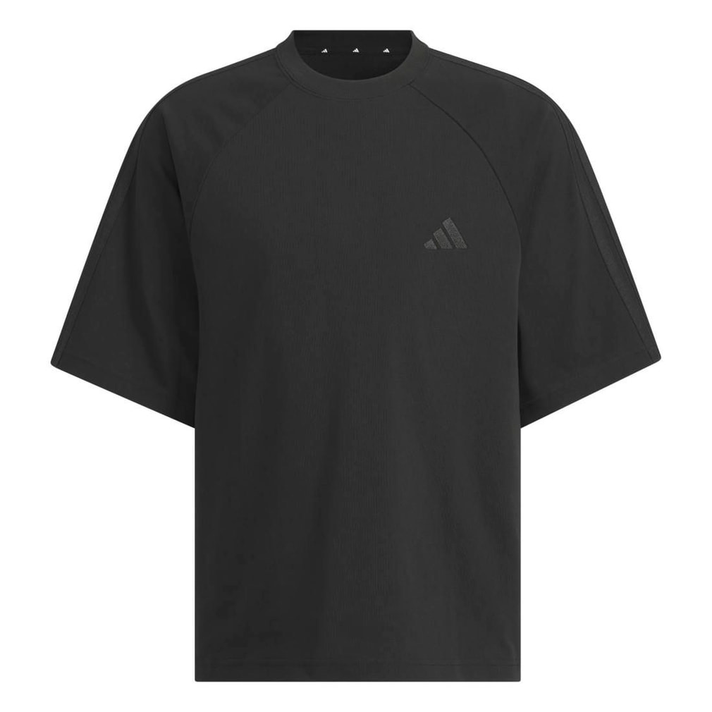 アディダス メンズ 半袖 Tシャツ オーバーサイズフィット デニムルック
