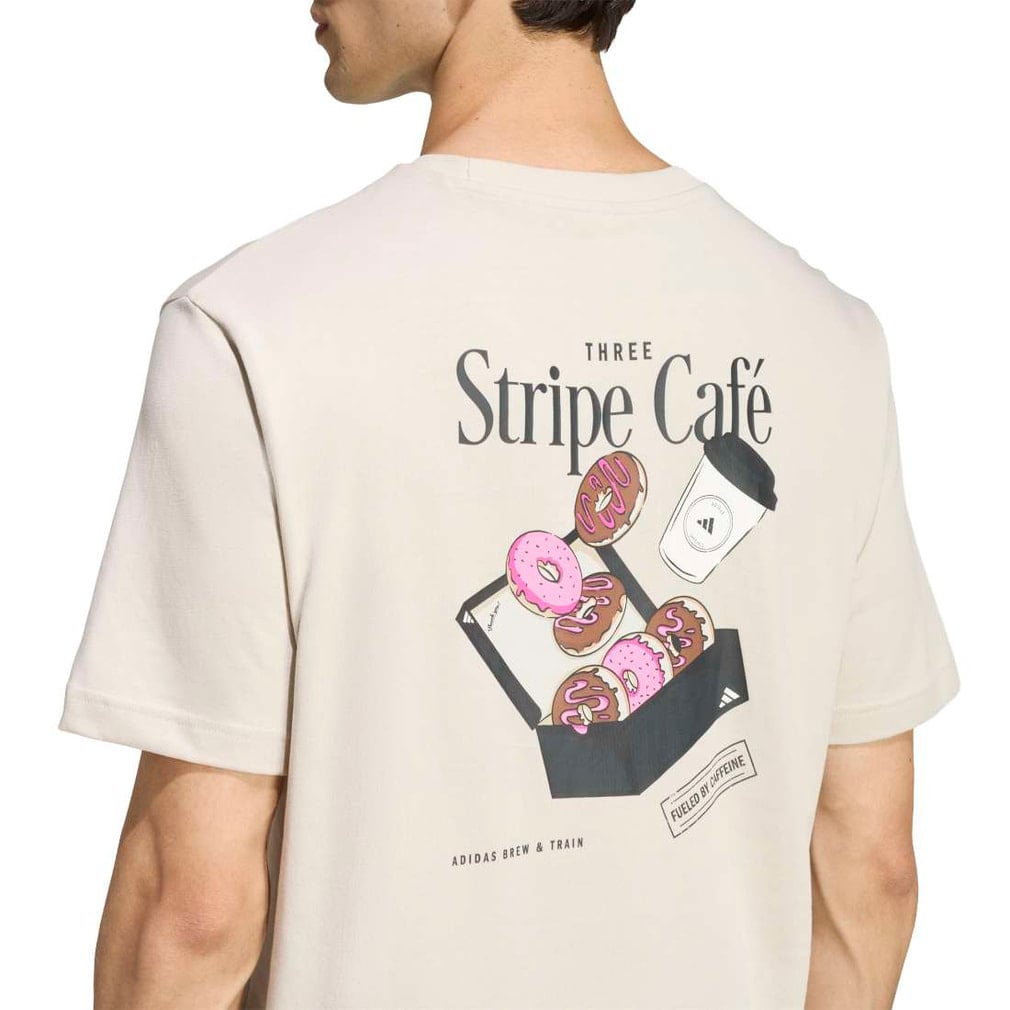 アディダス メンズ 半袖 Tシャツ コーヒー カフェ ドーナッツ ボックス