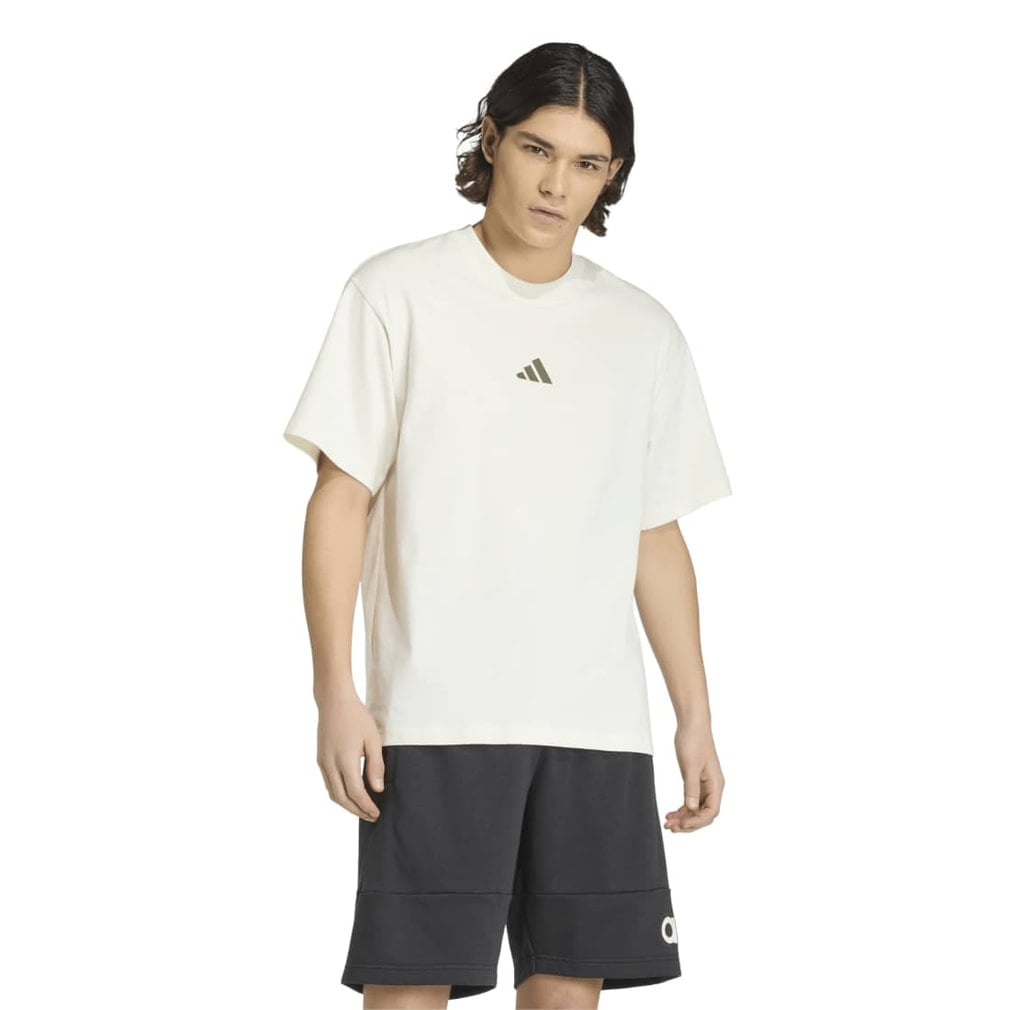 アディダス メンズ 半袖 Tシャツ バービージ スクリプト オーバー