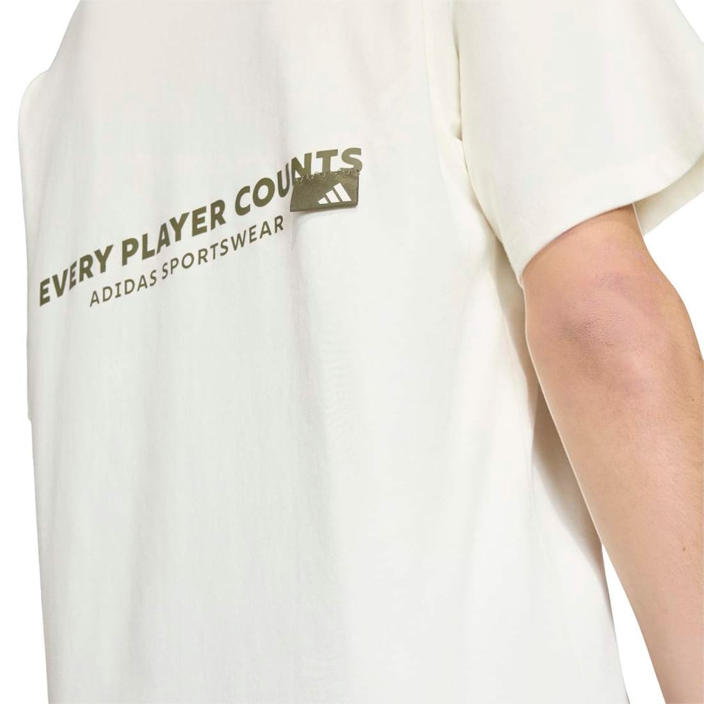 アディダス メンズ 半袖 Tシャツ バービージ スクリプト オーバー