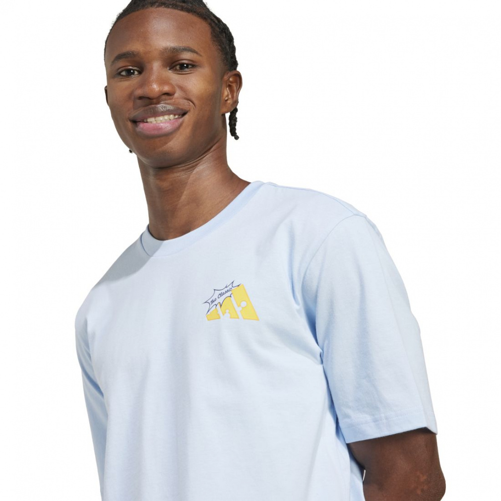 adidas｜food sauce グラフィック 半袖Tシャツ 個性派デザイン adidas｜food sauce グラフィック 半袖Tシャツ 個性派デザイン