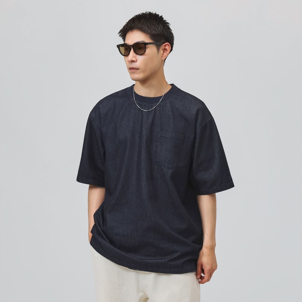 アディダス メンズ 半袖 Tシャツ M COOL DENIM Tシャツ AP NEE73