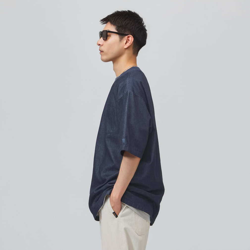 アディダス メンズ 半袖 Tシャツ M COOL DENIM Tシャツ AP NEE73