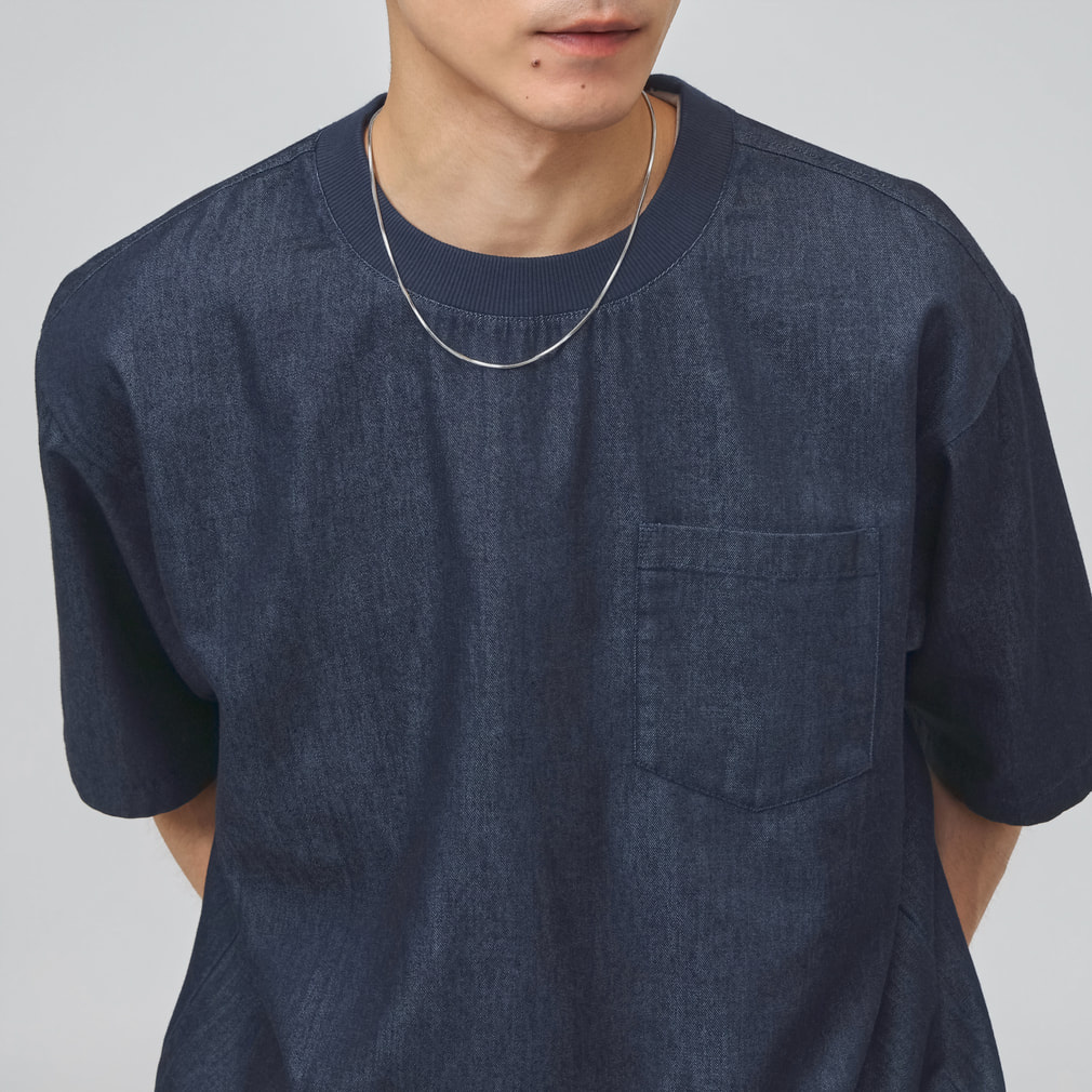 アディダス メンズ 半袖 Tシャツ M COOL DENIM Tシャツ AP NEE73
