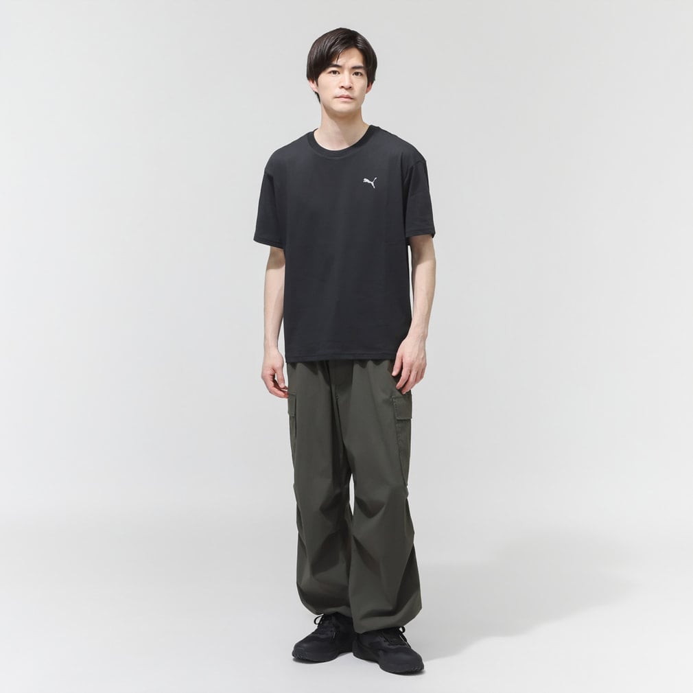 プーマ メンズ 半袖 Tシャツ ESS ELEVATED MX スケートボード Tシャツ