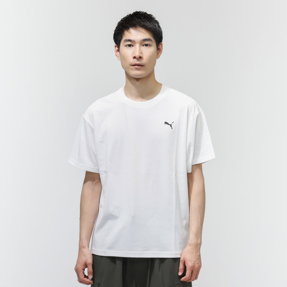 プーマ メンズ 半袖 Tシャツ ESS ELEVATED MX フットボール Tシャツ