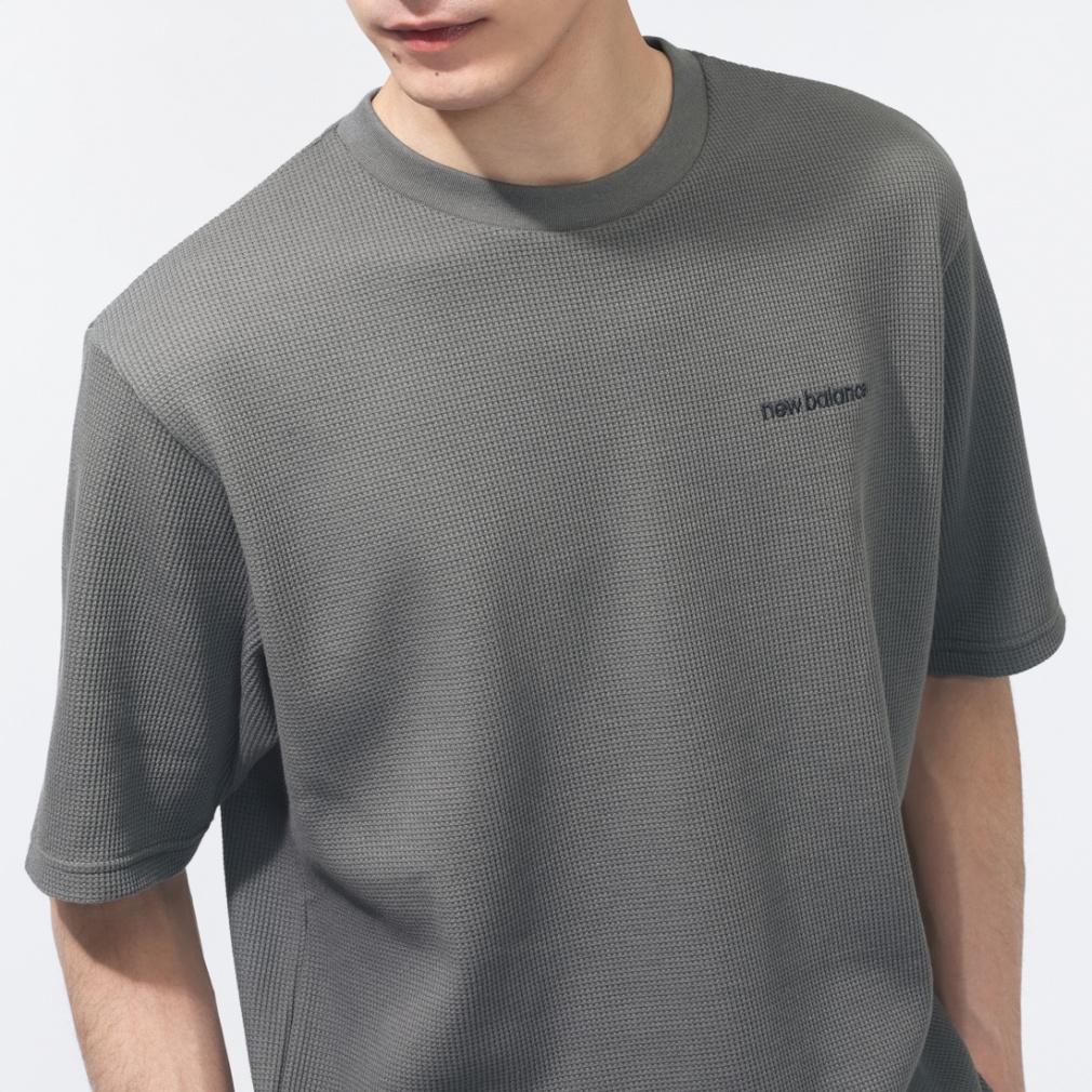 ニューバランス THE CITY メンズ 半袖 Tシャツ ワッフルTシャツ
