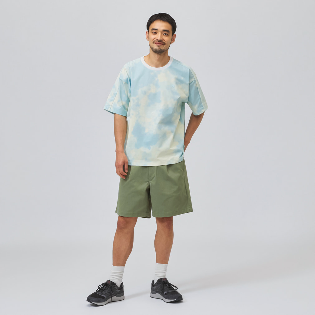 ニューバランス メンズ 半袖 Tシャツ ファンクションクループリント 