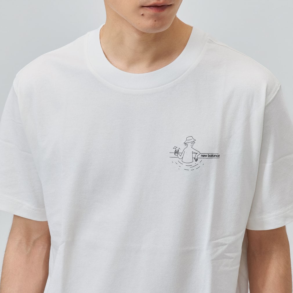ニューバランス メンズ 半袖 Tシャツ ファウンテンTシャツ MT61J9IC