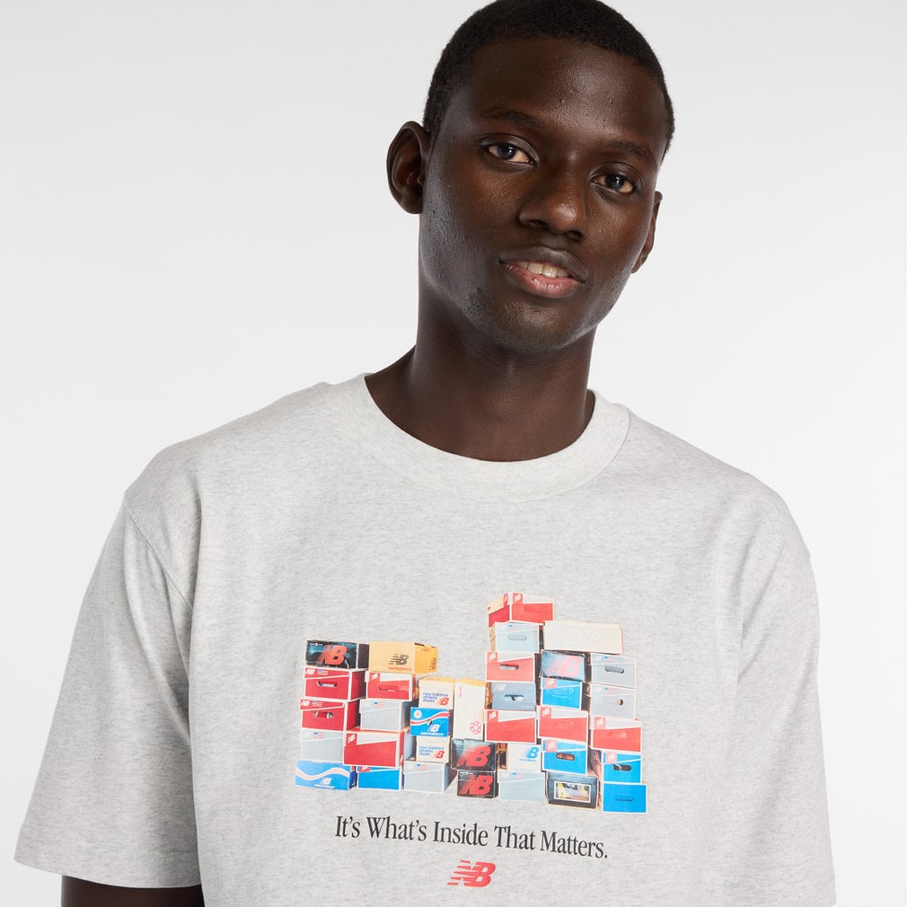 ニューバランス メンズ 半袖 Tシャツ ボックスTシャツ MT61H0DX