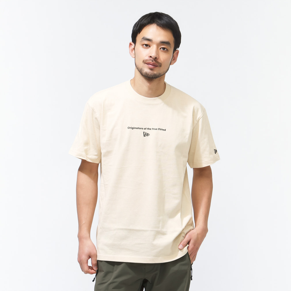 ニューエラ メンズ 半袖 Tシャツ SS CT TEE CIRCLE OOTTF CREAM 261