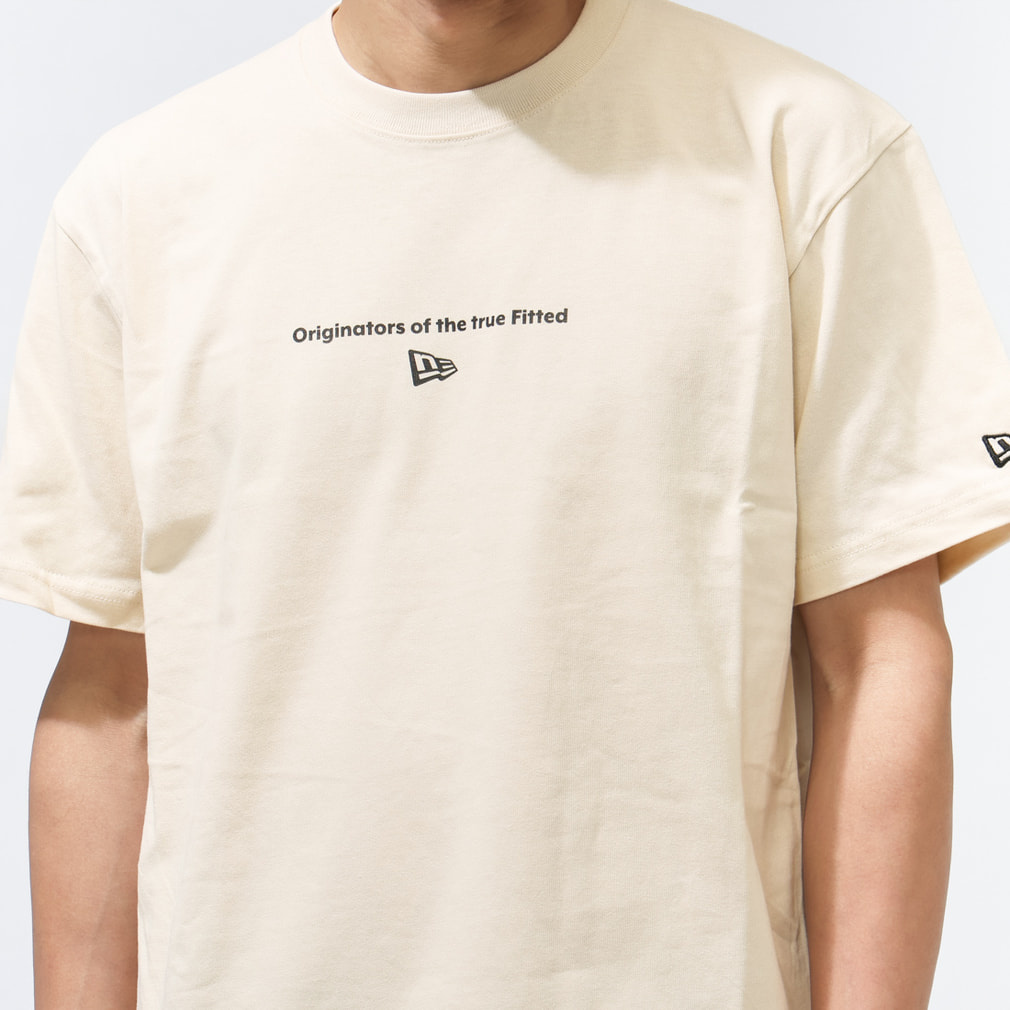 ニューエラ メンズ 半袖 Tシャツ SS CT TEE CIRCLE OOTTF CREAM 261
