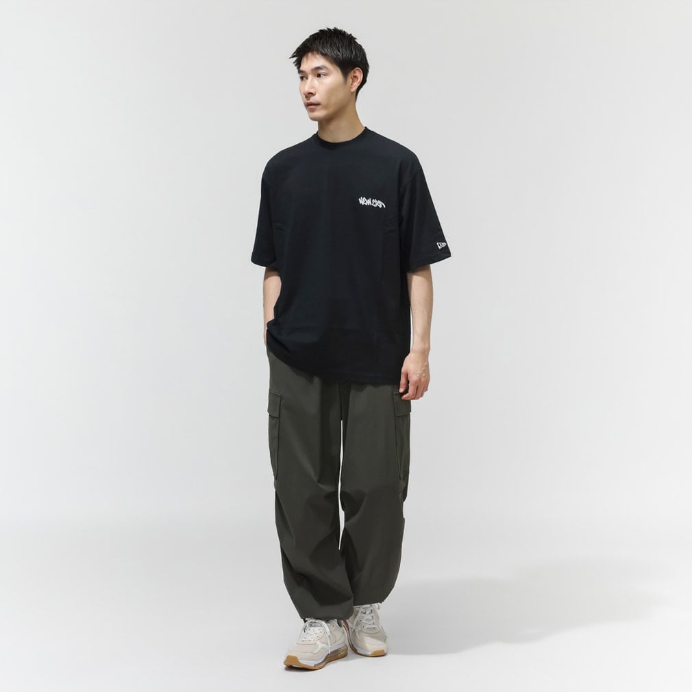 ニューエラ メンズ 半袖 Tシャツ SS OS CT TEE TAGGING BLK 261