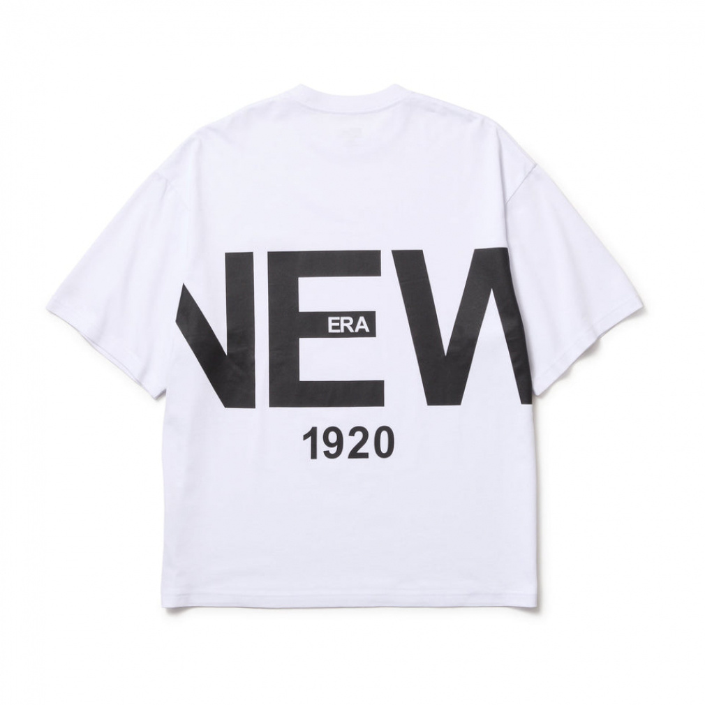 ニューエラ メンズ 半袖 Tシャツ SS OS CT TEE ZOOM UP LOGO WHI 251