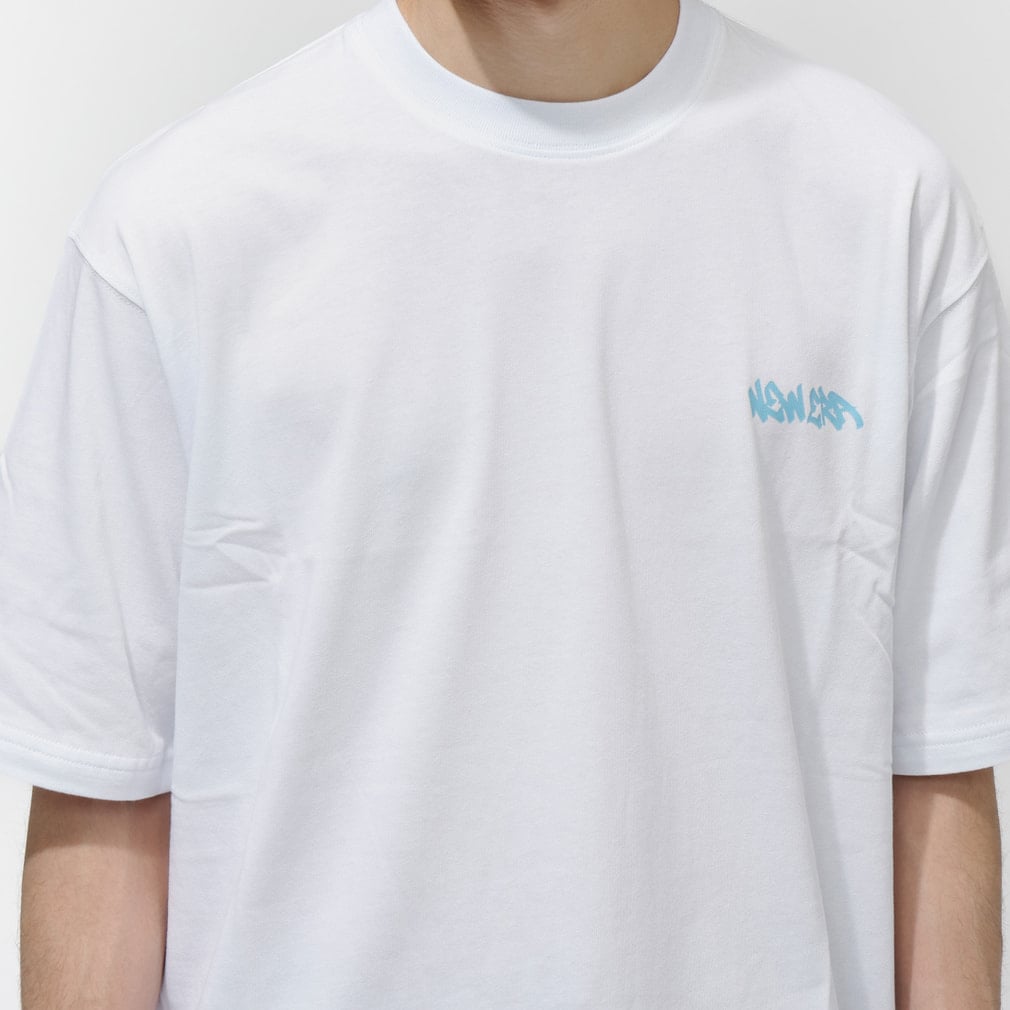 ニューエラ メンズ 半袖 Tシャツ SS OS CT TEE TAGGING WHI 261