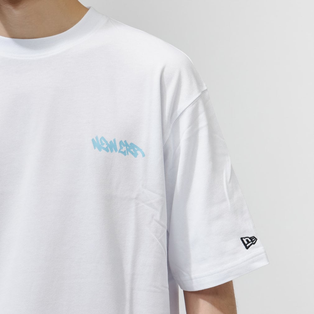 ニューエラ メンズ 半袖 Tシャツ SS OS CT TEE TAGGING WHI 261