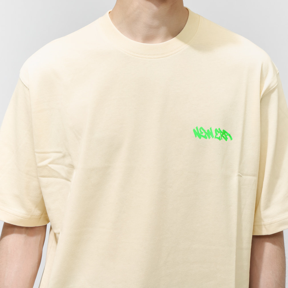 ニューエラ メンズ 半袖 Tシャツ SS OS CT TEE TAGGING CREAM 261
