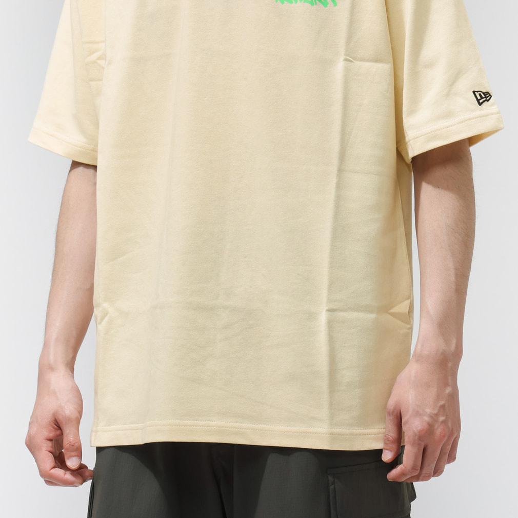 ニューエラ メンズ 半袖 Tシャツ SS OS CT TEE TAGGING CREAM 261