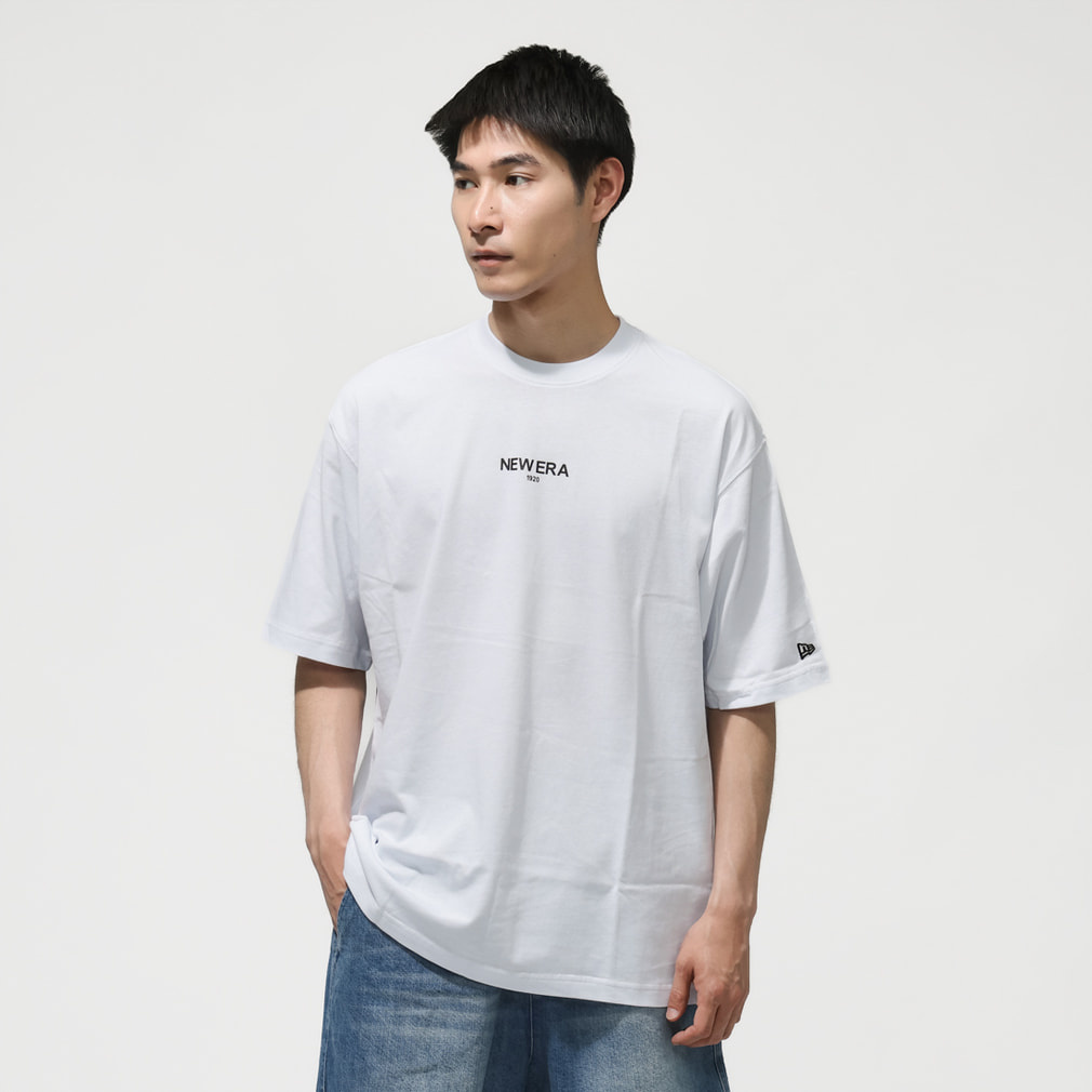 ニューエラ メンズ 半袖 Tシャツ SS OS CT TEE ZOOM UP LOGO WHI 261