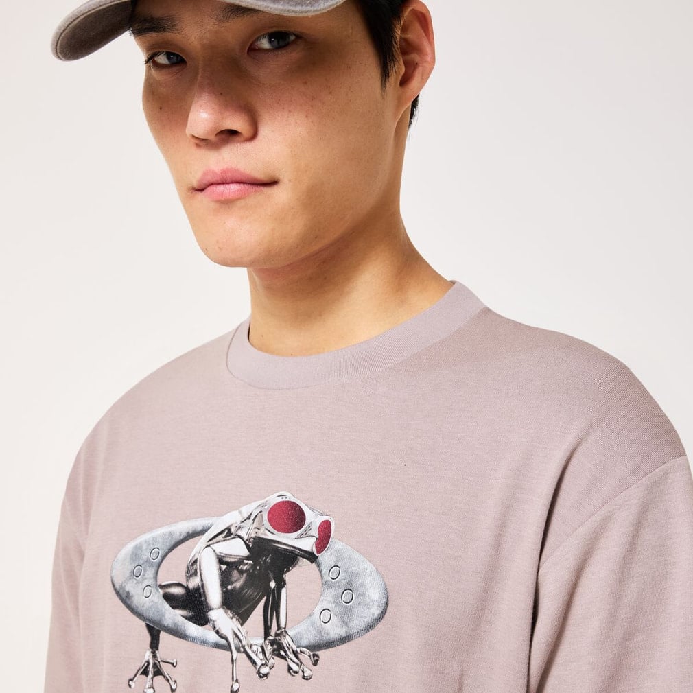 洋楽 aki385 オークリー メンズ 半袖 Tシャツ ENHANCE QDC SS TEE FROG 5.0