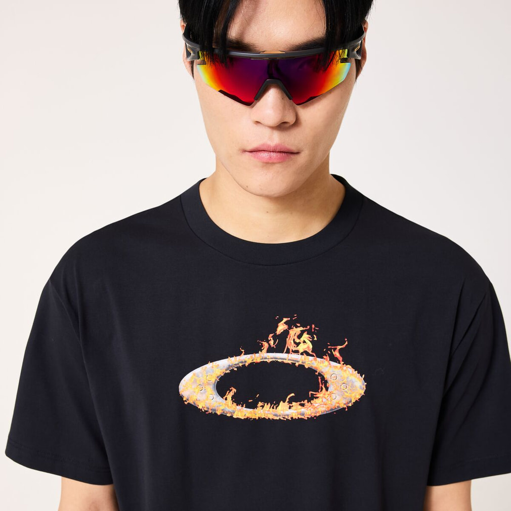 オークリー メンズ 半袖 Tシャツ O-TECH COLD COTTON TEE ICON 2.0