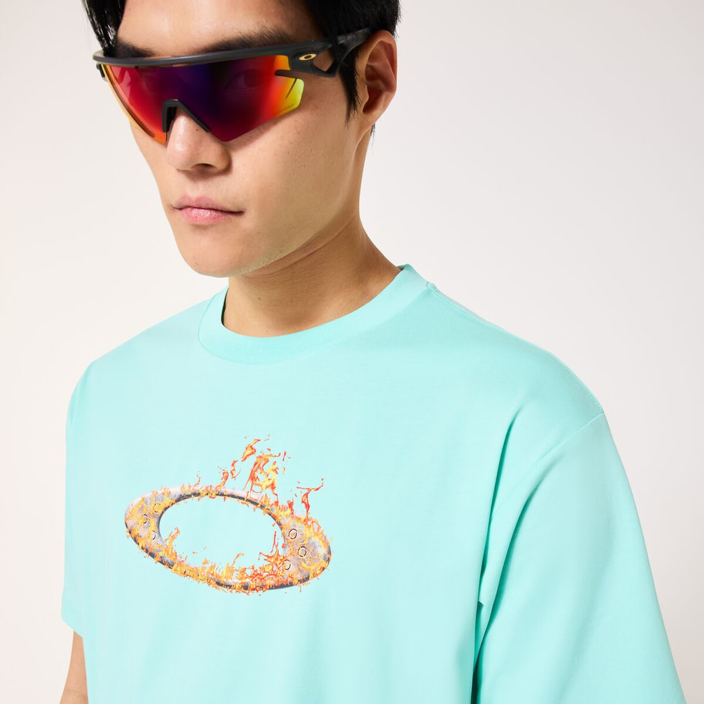 オークリー メンズ 半袖 Tシャツ O-TECH COLD COTTON TEE ICON 2.0