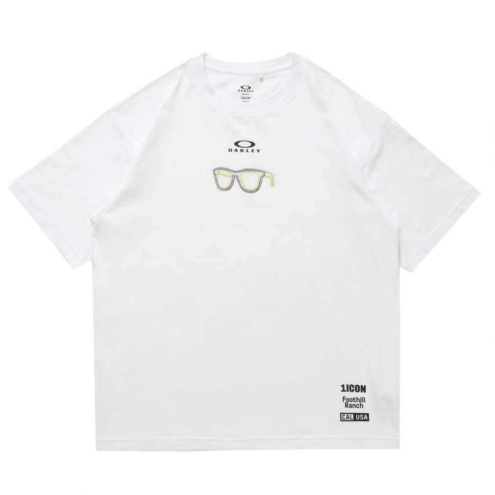 オークリー メンズ 半袖 Tシャツ BORDERLESS S/S TEE NEON CAL