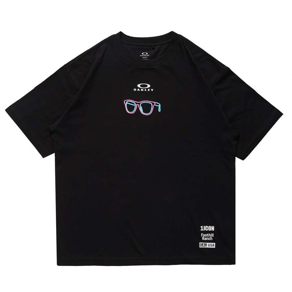 オークリー メンズ 半袖 Tシャツ BORDERLESS S/S TEE NEON CAL