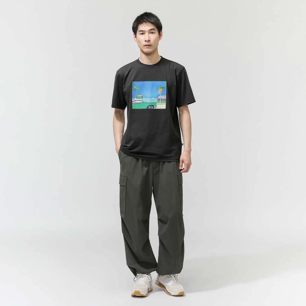 コンバース メンズ 半袖 Tシャツ AP EM GRAPHIC TEE M 半袖Tシャツ