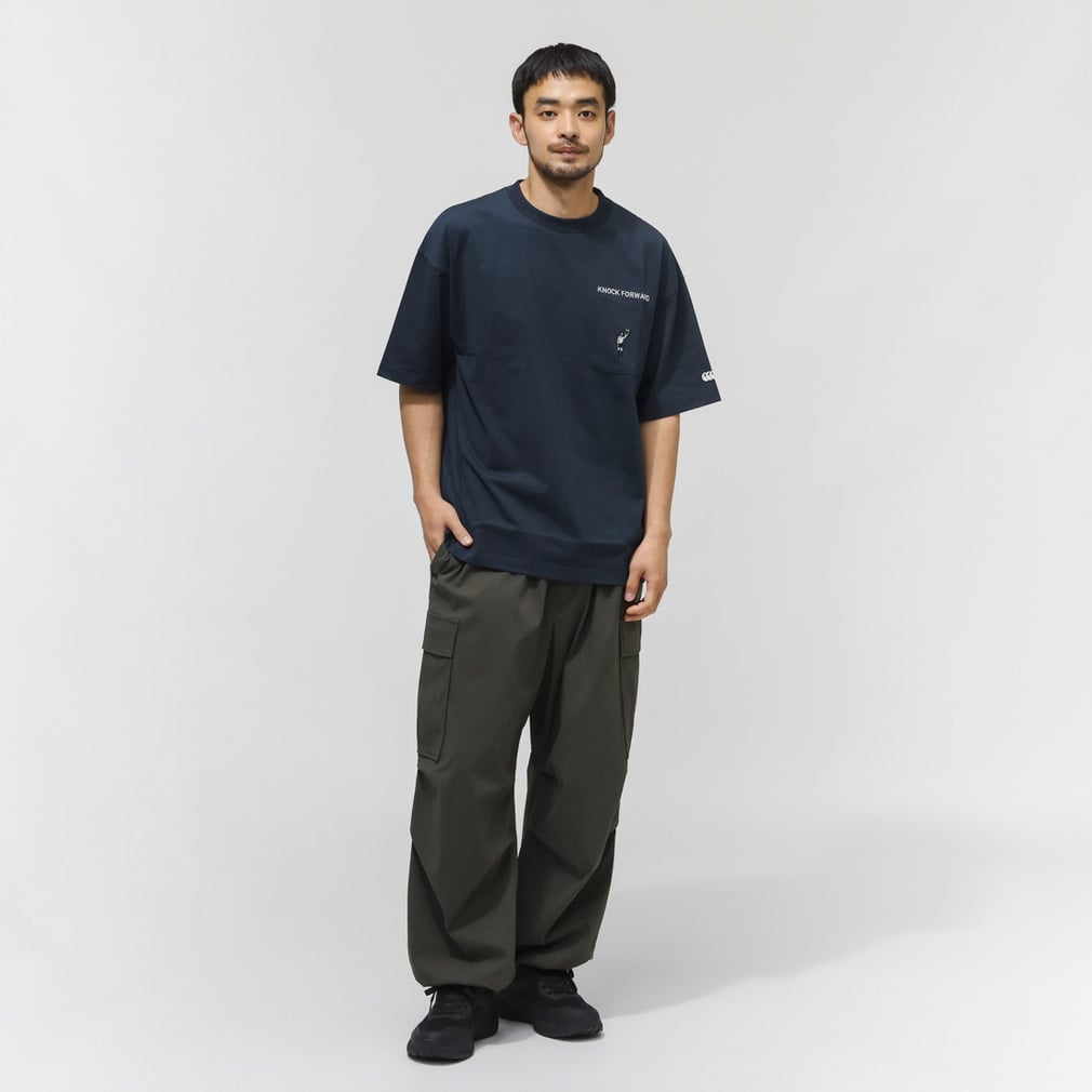 カンタベリー メンズ半袖Tシャツ S/S TEE REFEREE SIGNAL ショート