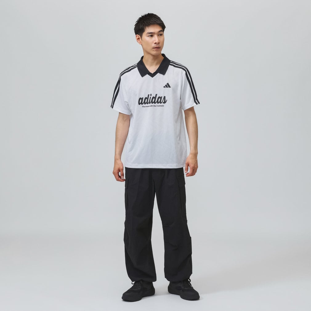 アディダス メンズ 半袖 ポロシャツ M FTBL POLO AP OGX52 KM4173