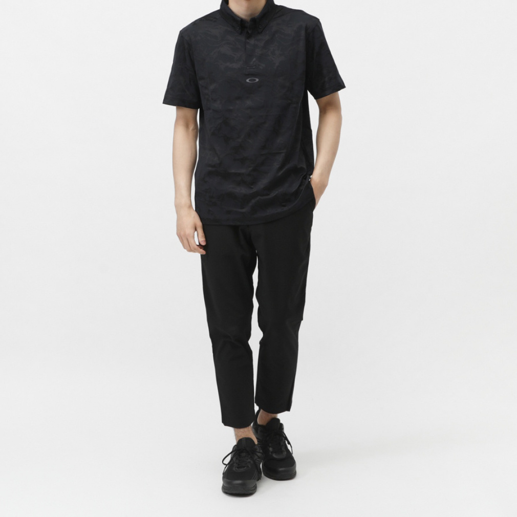 オークリー メンズ 半袖 ポロシャツ O-SYNC PACK POLO GRAPHIC 1.0