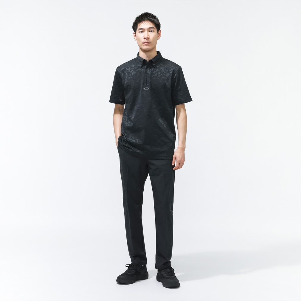 オークリー メンズ 半袖 ポロシャツ O-SYNC PACK POLO GRAPHIC 2.0