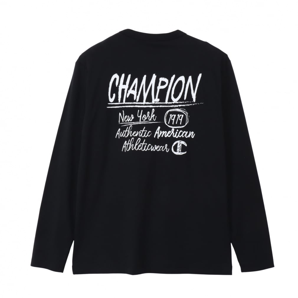チャンピオン メンズ 長袖 Tシャツ LONG SLEEVE T-SHIRT C3-D408