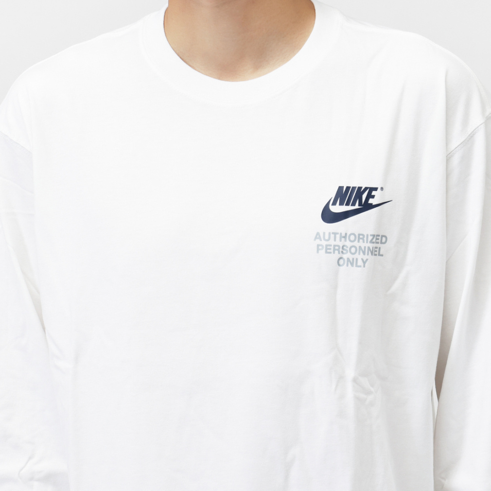 ナイキ メンズ 長袖 Tシャツ M90 L/S Tシャツ AUTH PRSNL IQ3700