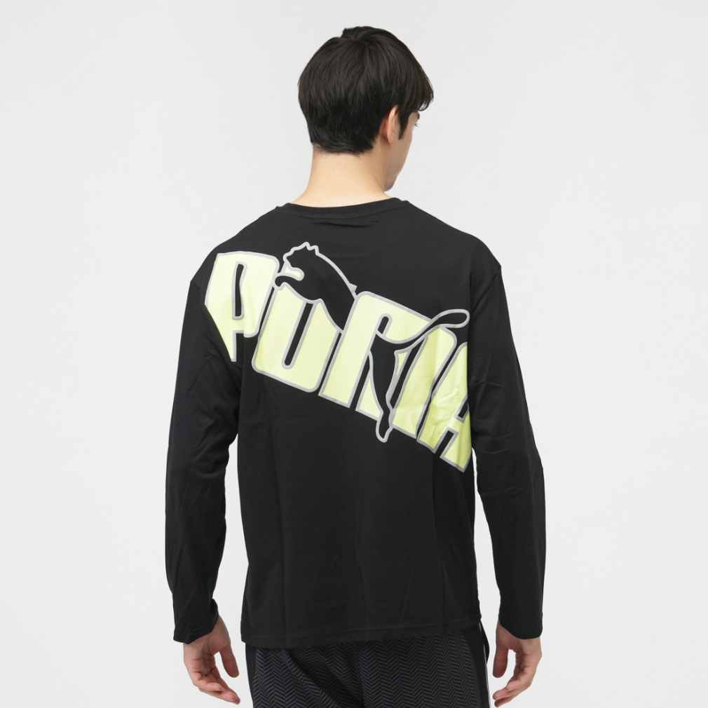 プーマ メンズ 長袖 Tシャツ LOGO LAB MX LS Tシャツ 690124 スポーツ