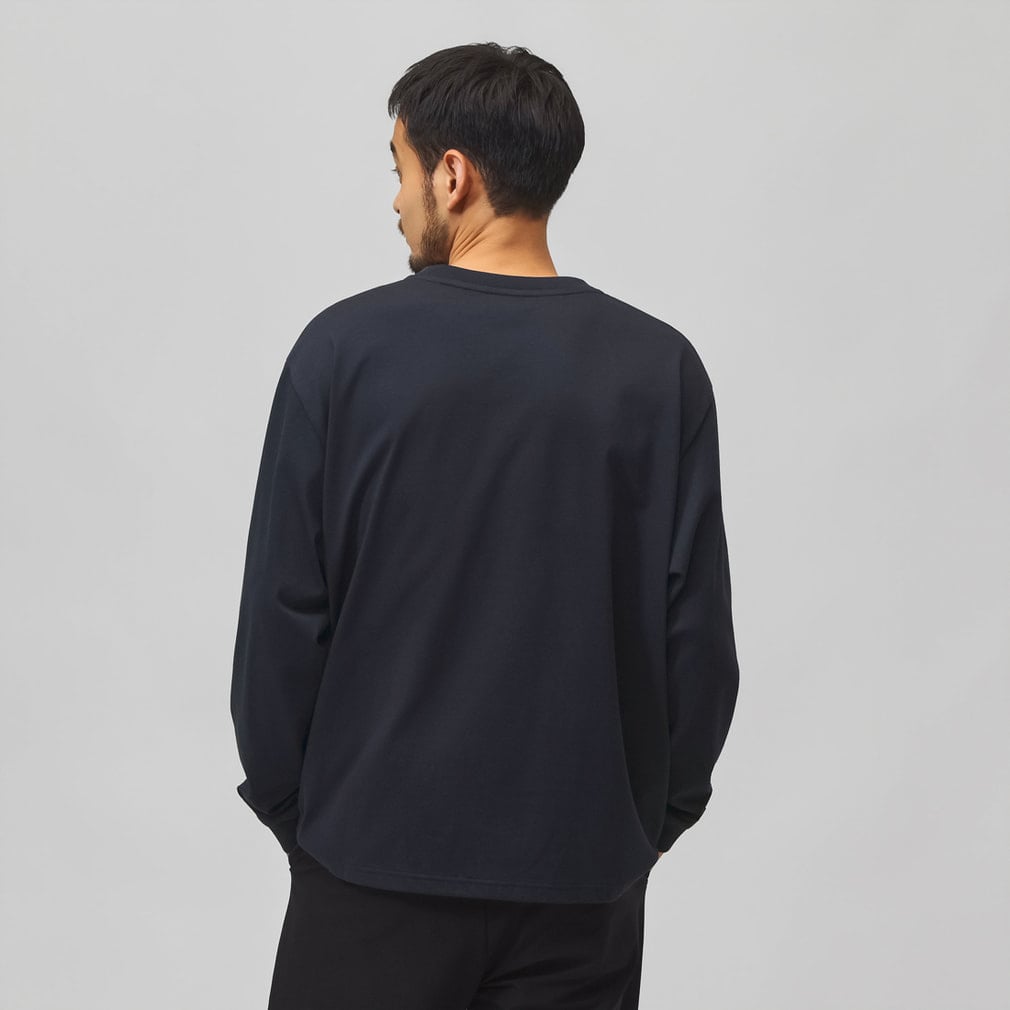 ニューバランス THE CITY メンズ 長袖 Tシャツ リラックスロング