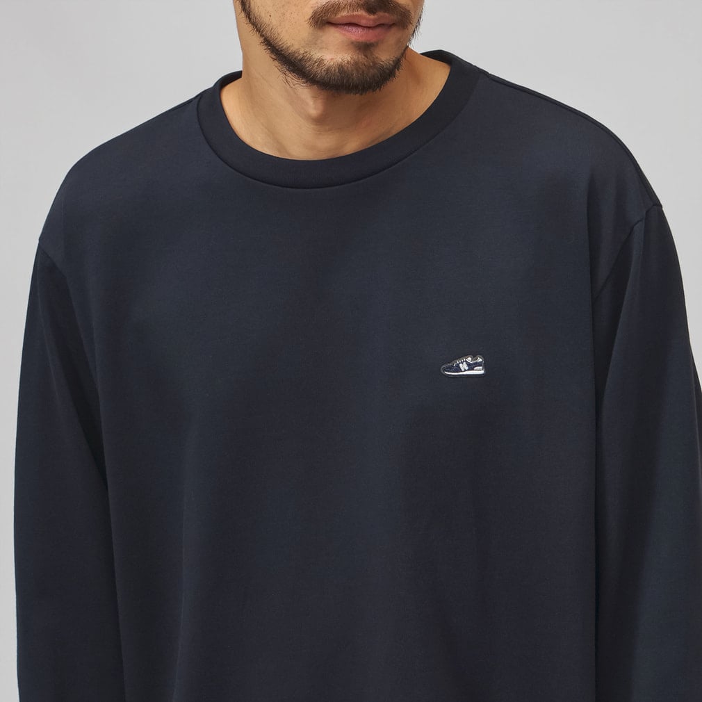 ニューバランス THE CITY メンズ 長袖 Tシャツ リラックスロング